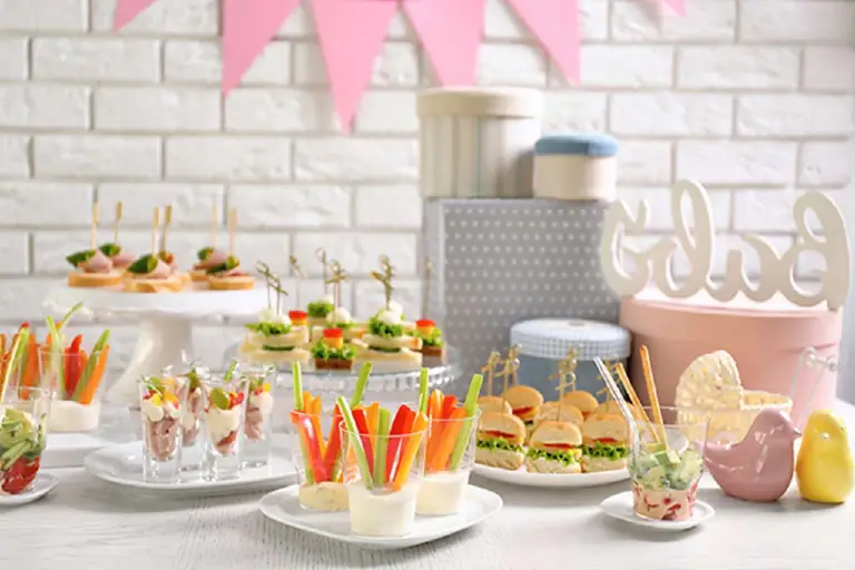 Food Ideas for a Baby Shower – For the Evening Snack Table