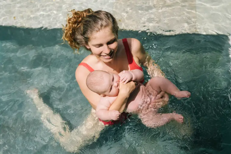 Swimming Lessons For Mom and Baby